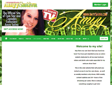 Tablet Screenshot of amyysativa.com